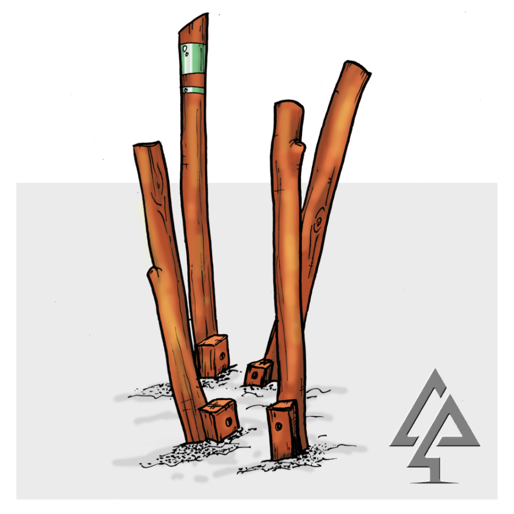 Challenge balance and coordination with our elevated Stilt Steppers, handcrafted from locally sourced West Australian Jarrah hardwood to create challenging and fun play pathways in your nature playground.