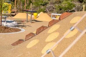 Log Steps | Connect playground levels naturally with our Log Steps. Providing both climbing challenges, stepped access and creating engaging pathways through your play space | VRI