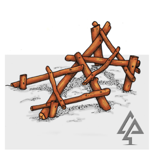 Challenge young adventurers with our Log Scramble, featuring creatively stacked timber logs that create an engaging obstacle course for climbing, balancing, crawling, and jumping.