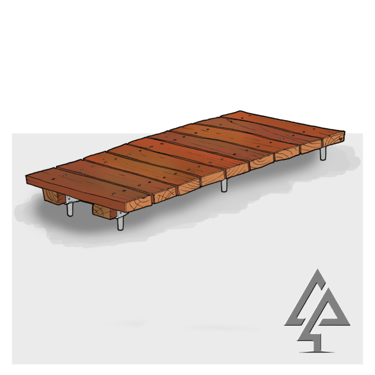 Boardwalk | Connect playground zones with our Boardwalk, featuring robust Jarrah construction and galvanised supports for seamless access over landscape and water features. | VRI