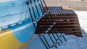 Rope cargo net and precision-milled Jarrah walkway — custom playground craftsmanship at Gage Roads Brewery Fremantle by VRI.