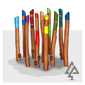 Challenge young adventurers with our challenging Stilt Cluster, handcrafted from locally sourced West Australian Jarrah hardwood to create elevated play opportunities.