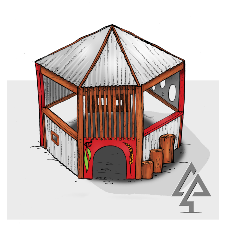 Silo Cubby | Create imaginative play spaces with our Silo Cubby, featuring rural-inspired design for engaging social and dramatic play experiences. | VRI