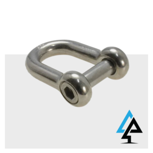 6mm Stainless Steel D Shackle